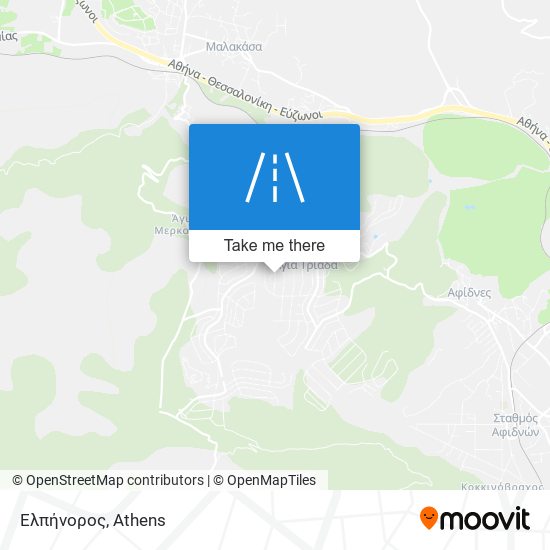 Ελπήνορος map