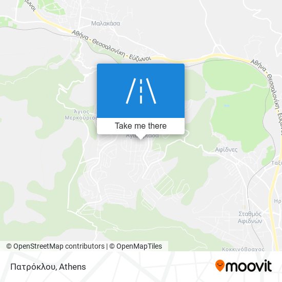 Πατρόκλου map