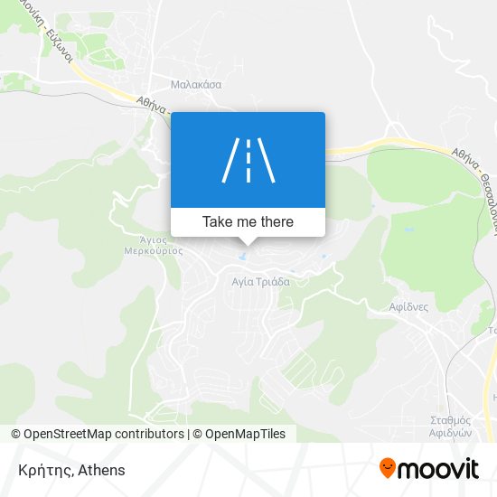 Κρήτης map