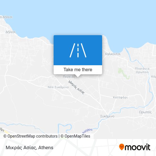 Μικράς Ασίας map