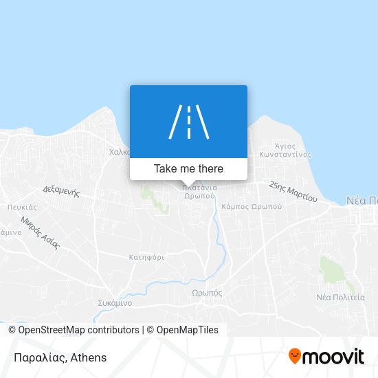 Παραλίας map