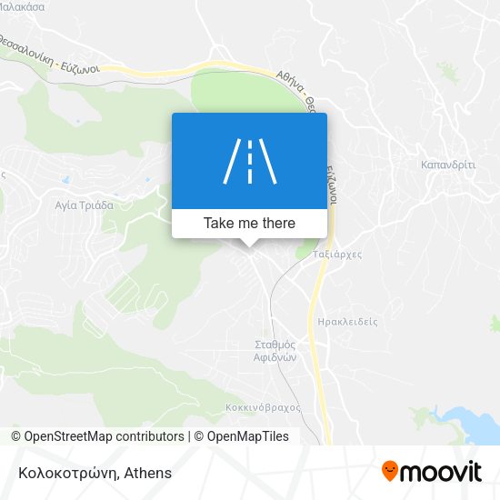 Κολοκοτρώνη map