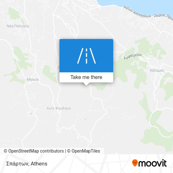Σπάρτων map
