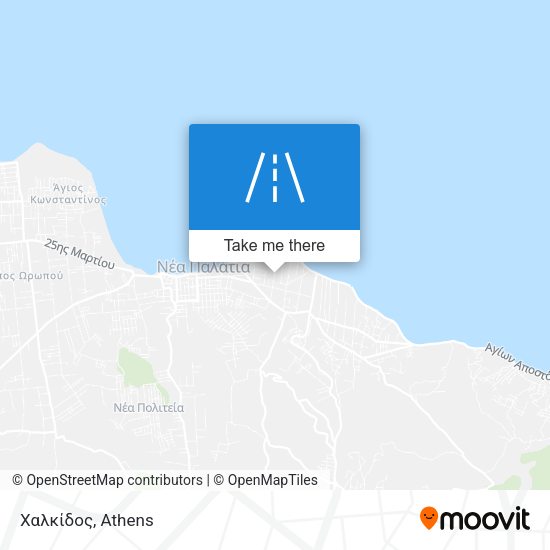 Χαλκίδος map