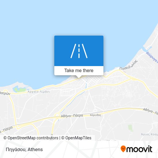 Πηγάσου map