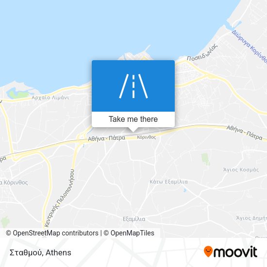 Σταθμού map