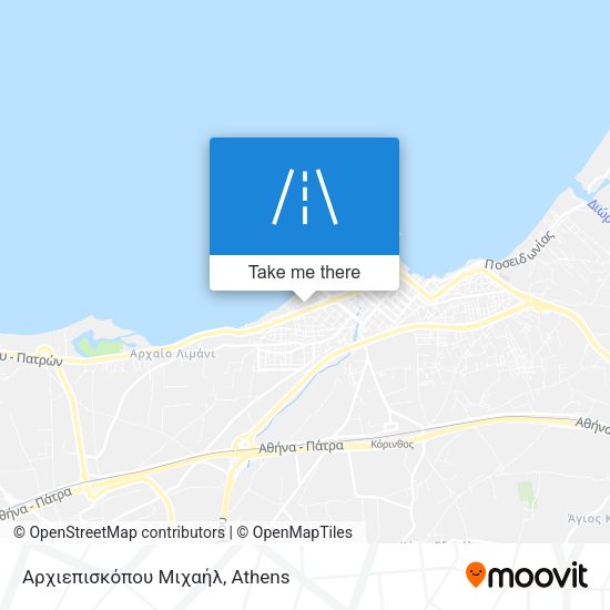 Αρχιεπισκόπου Μιχαήλ map
