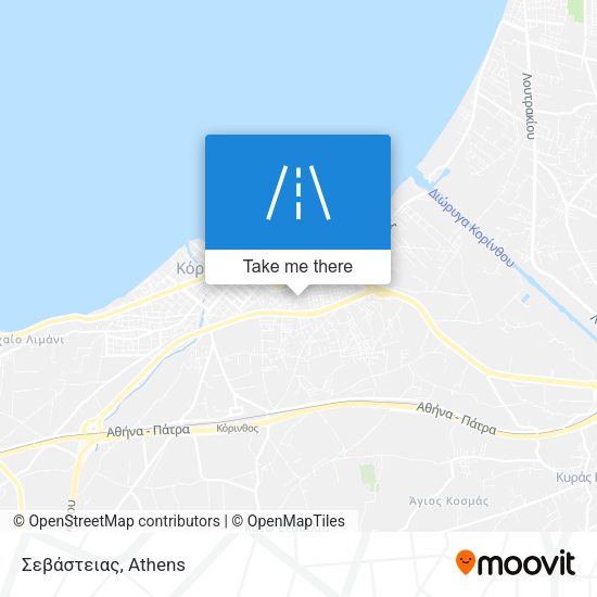 Σεβάστειας map
