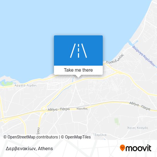 Δερβενακίων map