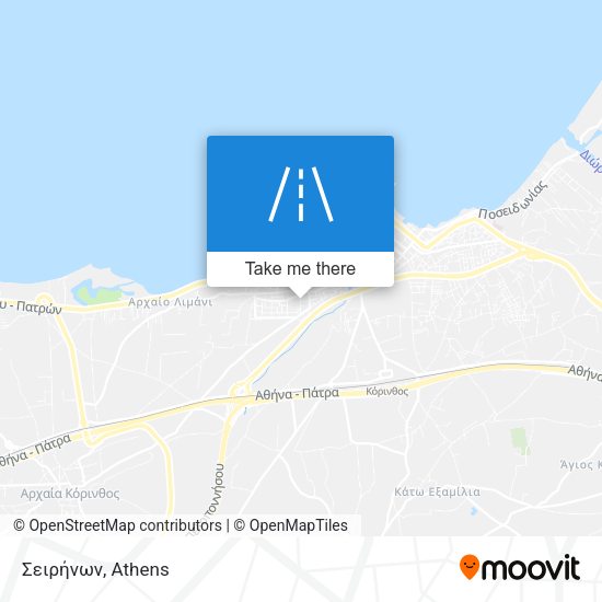 Σειρήνων map