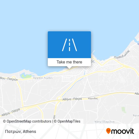 Πατρών map