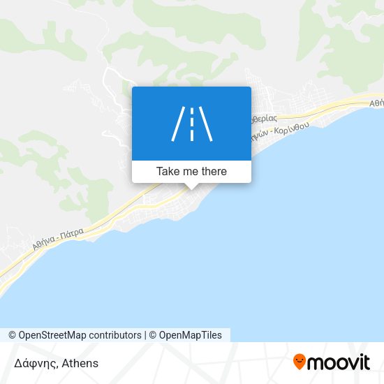 Δάφνης map
