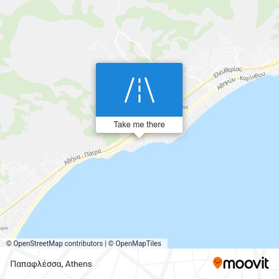 Παπαφλέσσα map