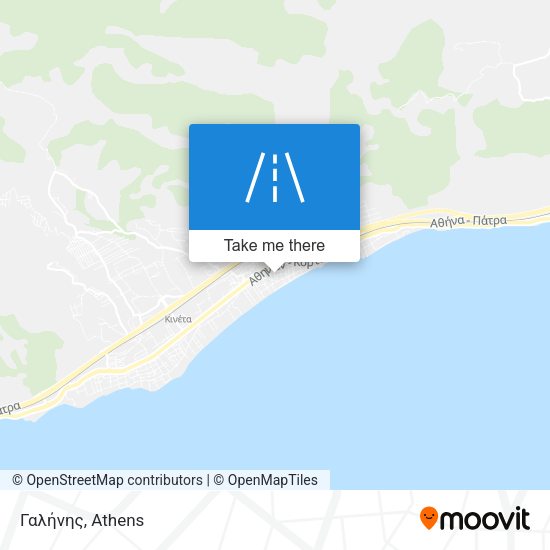 Γαλήνης map