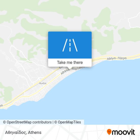 Αθηναΐδος map