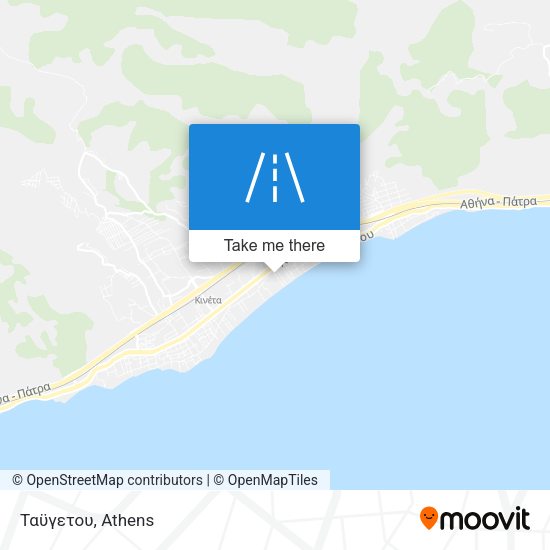 Ταϋγετου map