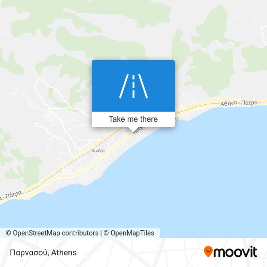 Παρνασού map