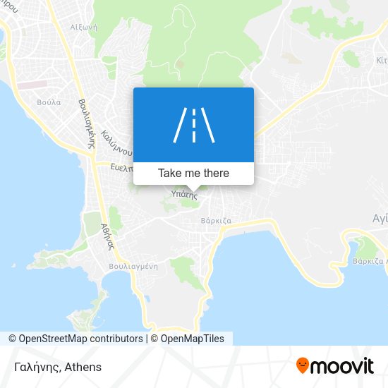 Γαλήνης map