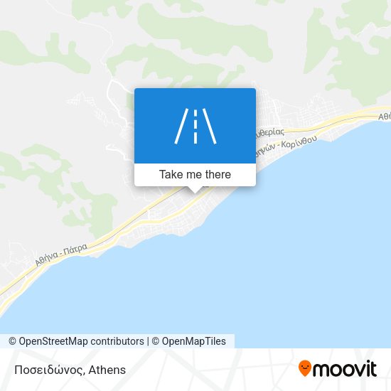 Ποσειδώνος map