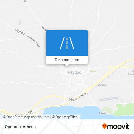 Ορσίπου map