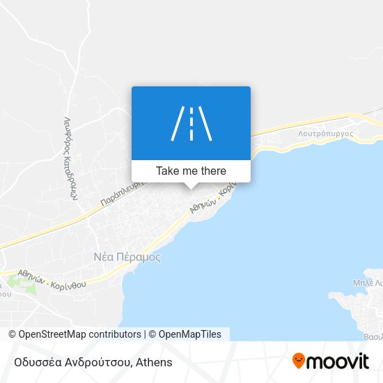Οδυσσέα Ανδρούτσου map