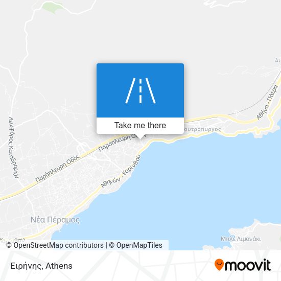Ειρήνης map