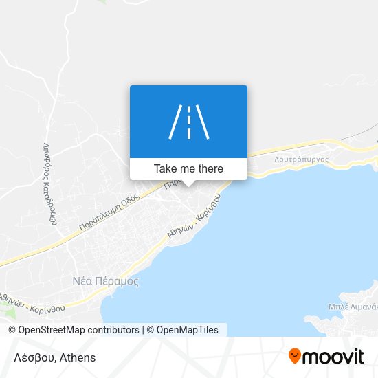 Λέσβου map