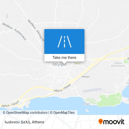 Ιωάννου Δελή map