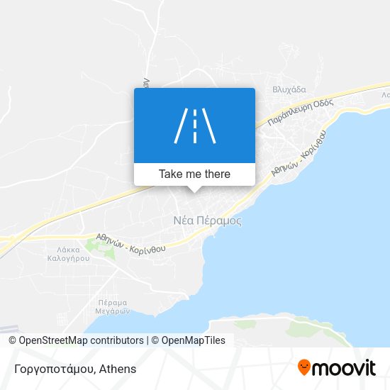 Γοργοποτάμου map