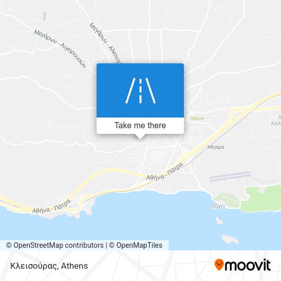 Κλεισούρας map