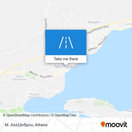 Μ. Αλεξάνδρου map