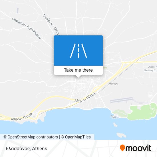 Ελασσόνος map