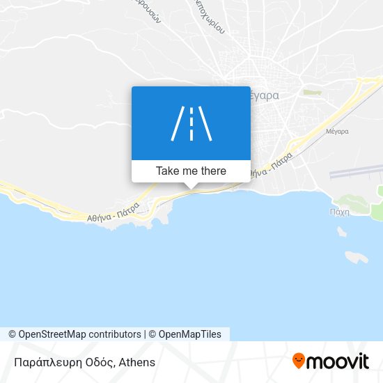Παράπλευρη Οδός map