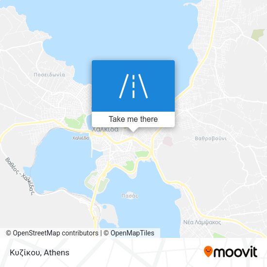 Κυζίκου map