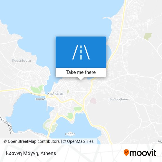 Ιωάννη Μὰγνη map