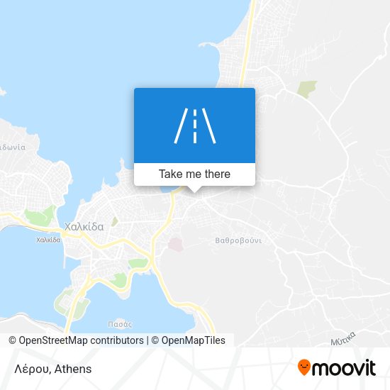 Λέρου map