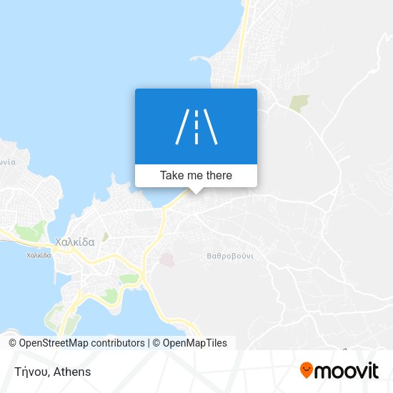 Τήνου map