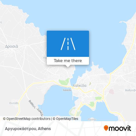 Αργυροκάστρου map