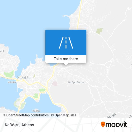Καβάφη map