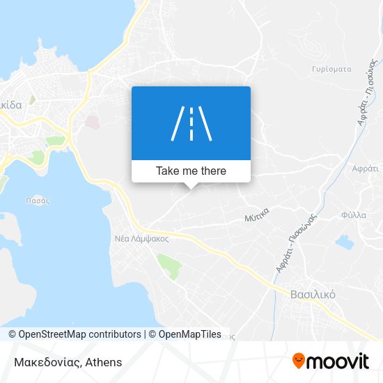 Μακεδονίας map