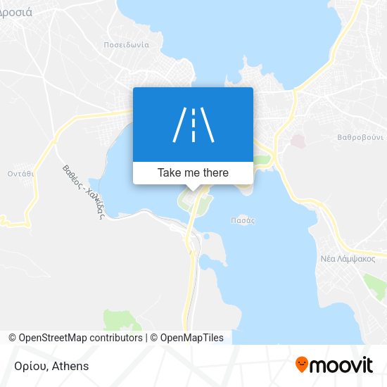 Ορίου map