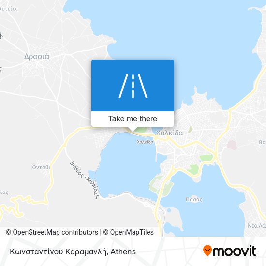 Κωνσταντίνου Καραμανλή map