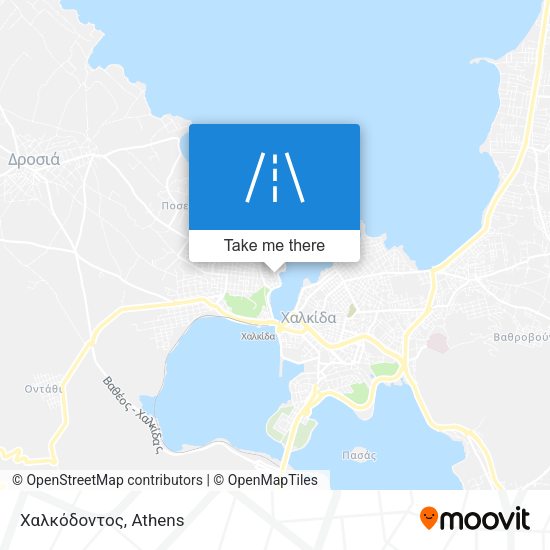 Χαλκόδοντος map