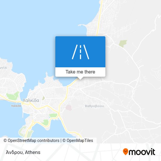 Άνδρου map
