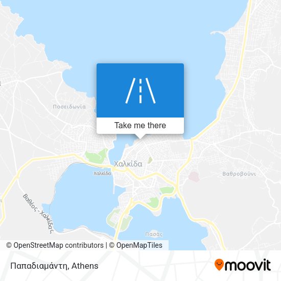 Παπαδιαμάντη map