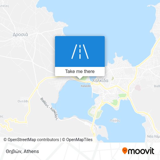 Θηβών map