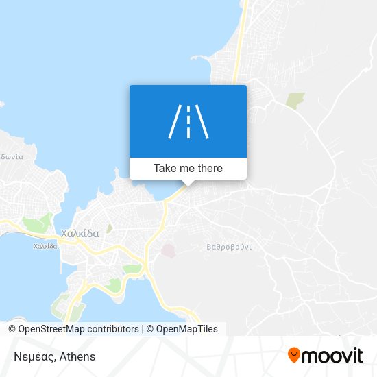 Νεμέας map