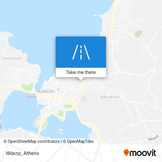 Ιθάκης map