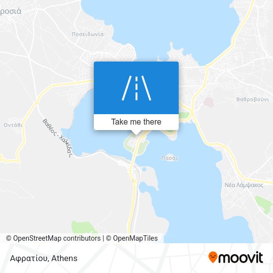 Αφρατίου map