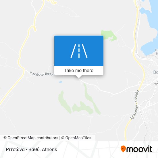 Ριτσώνα - Βαθύ map